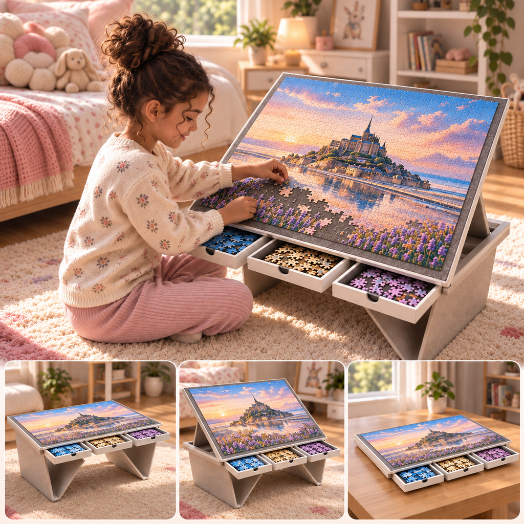 Table à Puzzle Modulable | La Complète