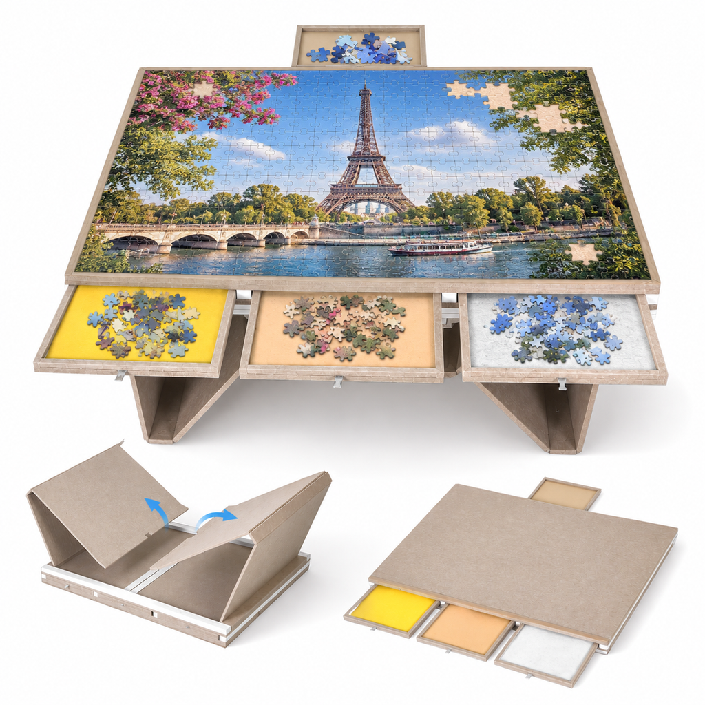 Table à Puzzle Modulable | La Complète
